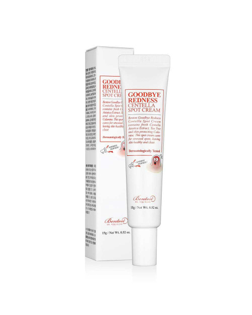Крем для точкового застосування з центелою азіатською Benton Goodbye Redness Centella Spot Cream 15г