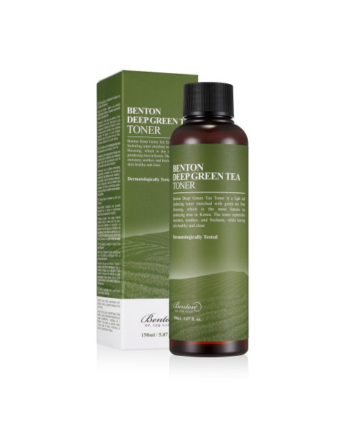 Тонер з зеленим чаєм Benton Deep Green Tea Toner 150 мл