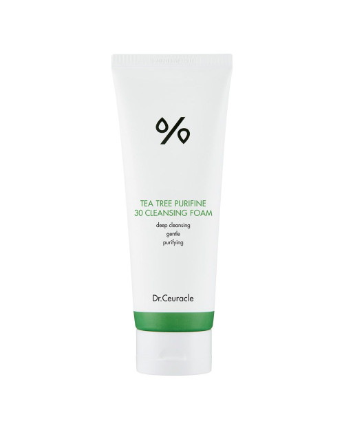Гель-пінка для вмивання з екстрактом чайного дерева Dr. Ceuracle Tea Tree Purifine 30 Cleansing Foam 150 мл