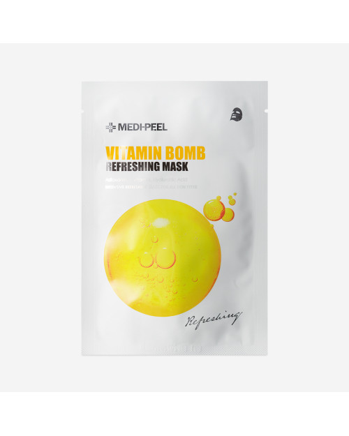 Тонізувальна тканинна маска Medi-Peel Vitamin Bomb Refreshing Mas