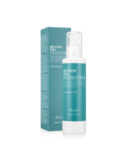 Тонер - ексфоліант з лактобіоновою кислотою Benton PHA Peeling Toner 150мл.