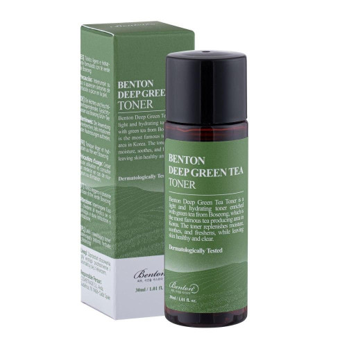 Тонер з зеленим чаєм Benton Deep Green Tea Toner 30мл.