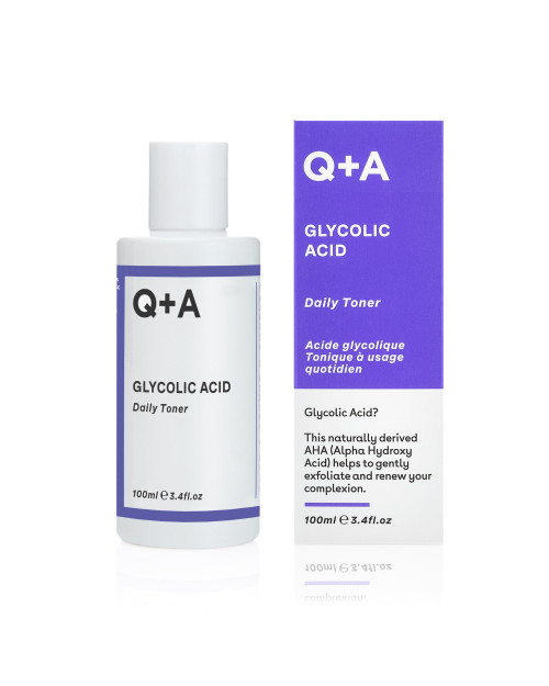 Тонер для обличчя з гліколевою кислотою Q+A Glycolic Acid Daily Toner 100мл