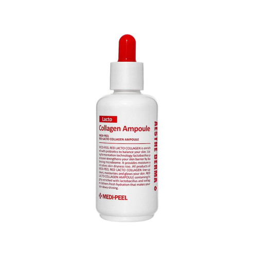 Сиворотка для обличчя з коллагеном лактобактеріями та амінокислотами Medi Peel Red Lacto Collagen Ampoule 70 мл.
