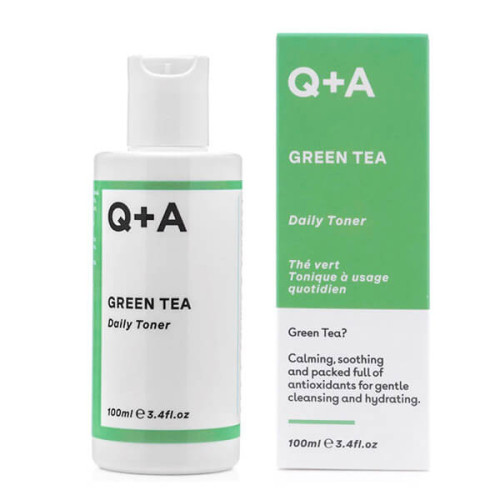 Tонер для обличчя із зеленим чаєм Q + A Green Tea Daily Toner 100мл