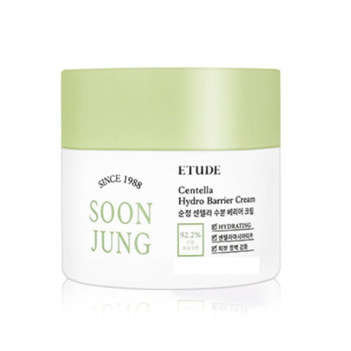 Крем для обличчя з екстрактом центелли Etude House Soon Jung Centella Hydro Barrier Cream 10мл
