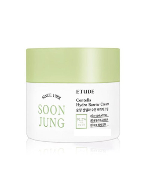 Крем для обличчя з екстрактом центелли Etude House Soon Jung Centella Hydro Barrier Cream 10мл