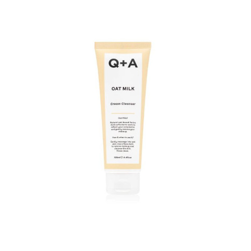 Очищаючий кремовий засіб з вівсяним молочком Q+A OAT MILK CREAM CLEANSER 125 мл
