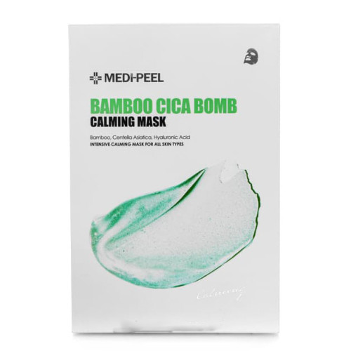 Заспокійлива маска для обличчя Medi-Peel Bamboo Cica Bomb Calming Mask