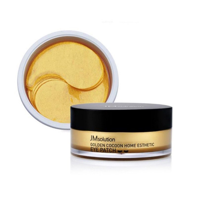 Гідрогелеві омолоджуючі патчі з золотом JMsolution Golden Cocoon Home Esthetic Eye Patch 60 шт.