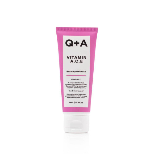 Маска для обличчя Q+A Vitamin A.C.E. Warming Gel Mask 75 мл