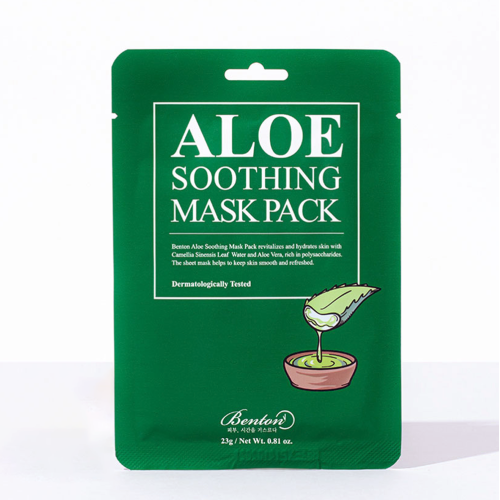 Маска заспокійлива з алое Benton Aloe Soothing Mask Pack 1 шт