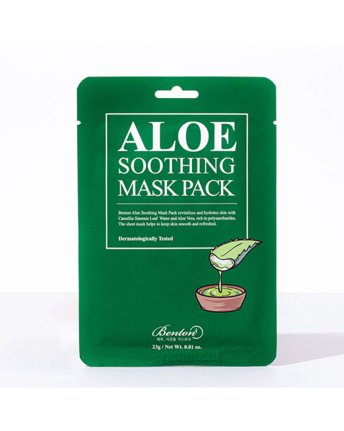 Маска заспокійлива з алое Benton Aloe Soothing Mask Pack 1 шт