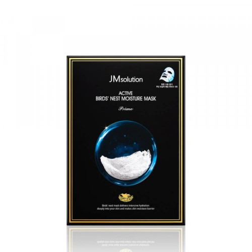 Тканинна маска з гніздом ластівки JMsolution Active Bird's Nest Moisture Mask Prime 30 мл.
