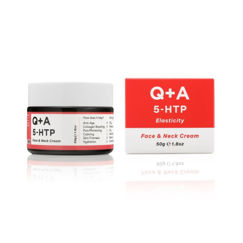 Крем для обличчя й шиї Q+A 5-HTP Face & Neck Cream 50 мл.