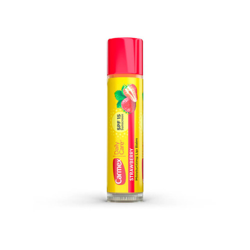 Лікувальний зволожуючий бальзам-стік для губ Carmex Strawberry Stick Set Lip Balm SPF 15