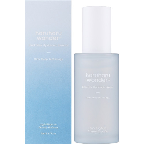 Гіалуронова есенція з екстрактом чорного рису Haruharu Wonder Black Rice Hyaluronic Essence 50 мл