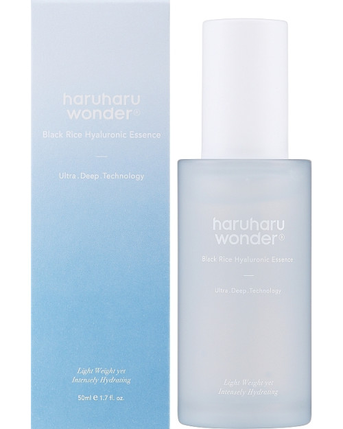 Гіалуронова есенція з екстрактом чорного рису Haruharu Wonder Black Rice Hyaluronic Essence 50 мл