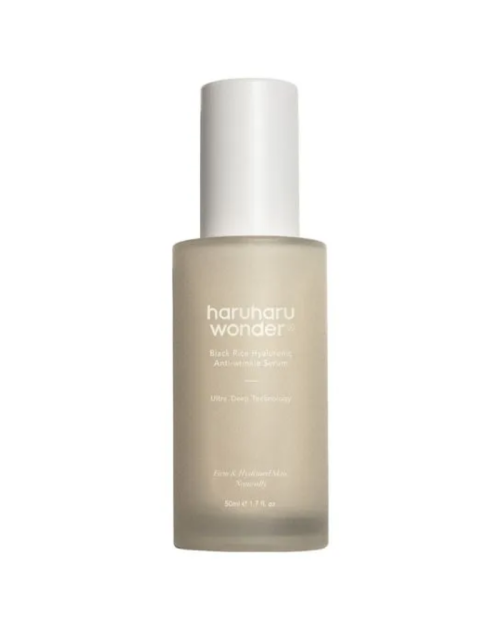 Гіалуронова сироватка з екстрактом чорного рису Haruharu Wonder Black Rice Hyaluronic Anti-Wrinkle Serum 50 мл