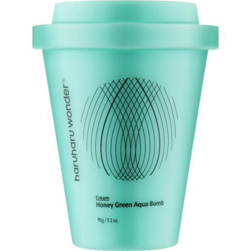 Зволожувальний крем для обличчя Haruharu Wonder Honey Green Aqua Booming Cream 90 мл