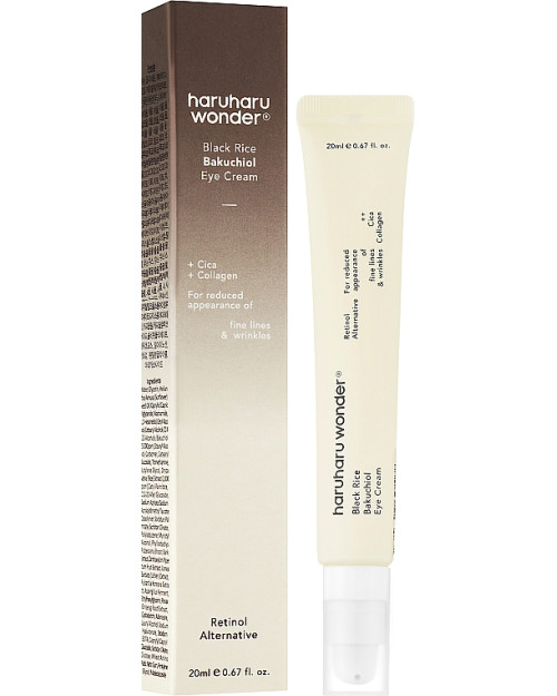 Крем з бакучіолом для шкіри навколо очей Haruharu Wonder Black Rice Bakuchiol Eye Cream 20 мл