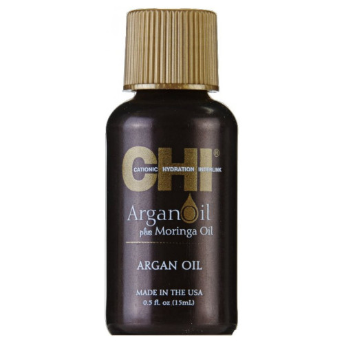 Відновлювальне масло для волосся CHI Argan Oil plus Moringa Oil 15 мл