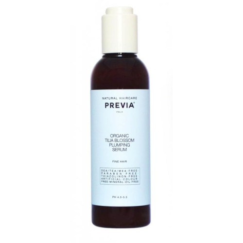 Сироватка для додання об'єму Previa Natural Haircare Tilia Blossom Plumping Serum 200 мл.