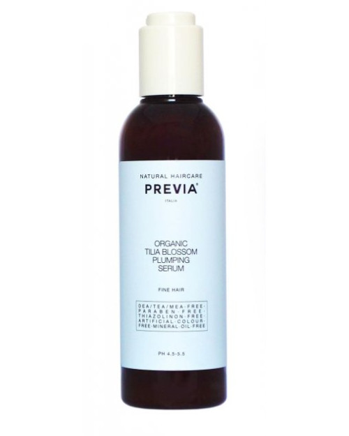 Сироватка для додання об'єму Previa Natural Haircare Tilia Blossom Plumping Serum 200 мл.
