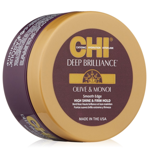 Сяюча помада для укладання волосся CHI Deep Brilliance Olive & Monoi Smooth Edge 54 мл.