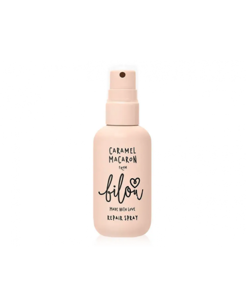 Відновлюючий спрей для волосся «карамельний макарон» Bilou Caramel Macaron Repair Spray 50 мл