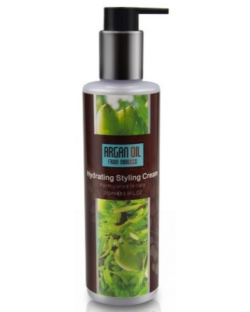 Зволожувальний крем для укладання волосся Bingo Hair Cosmetic Morocco argan oil Hydrating Styling Cream 250 мл