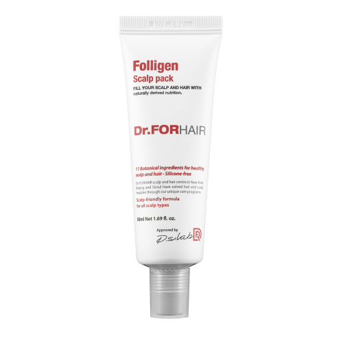 Оздоровлююча маска для шкіри голови Dr.FORHAIR Folligen Scalp Pack 50мл
