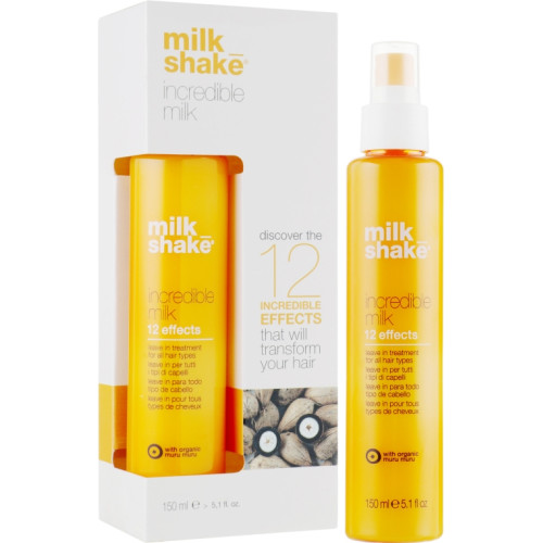 Незмивна маска-спрей для волосся з 12 активними ефектами Milk_Shake Incredible Milk 150 мл.