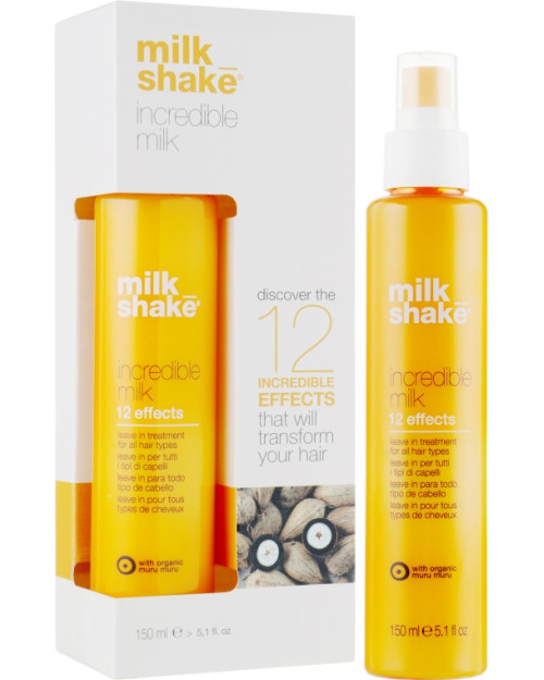 Незмивна маска-спрей для волосся з 12 активними ефектами Milk_Shake Incredible Milk 150 мл.