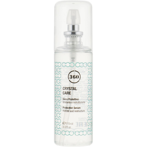 Термозахисна сироватка для відновлення волосся 360 Crystal Care Protective Serum 115 мл