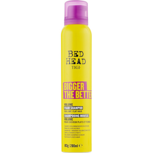 Шампунь-пінка для об'єму волосся Tigi Bed Head Bigger 200 мл