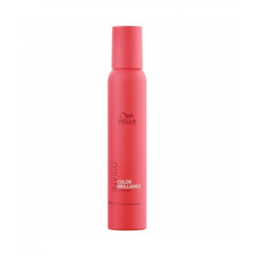 Вітамінний кондиціонер-мус для фарбованого волосся Wella Professionals Invigo Color Brilliance Conditioning Mousse 200 мл