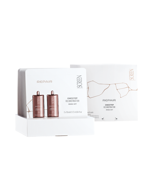 Система відновлення пошкодженого волосся за один крорк -REPAIR ONESTEP RECONSTRUCTOR RINSE-OFF 8 CARD