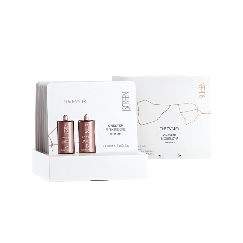 Система відновлення пошкодженого волосся за один крорк -REPAIR ONESTEP RECONSTRUCTOR RINSE-OFF 8 CARD