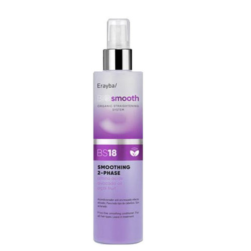 Двофазний спрей-кондиціонер для волосся Erayba Bio Smooth BS18 Smoothing Spray 200 мл.