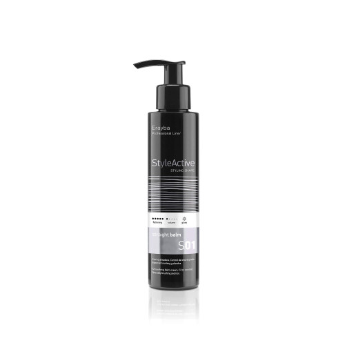 Бальзам-кондиціонер для тимчасового випрямлення волосся Erayba S01 Straight Balm (з дозатором)