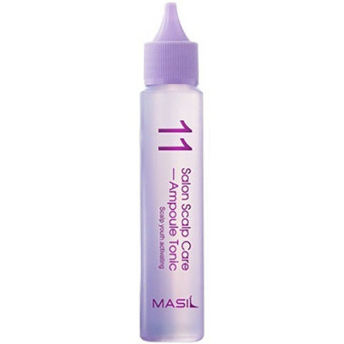Освіжаючий ампульний тонік для шкіри голови Masil 11 Salon Scalp Care Ampoule Tonic 30мл