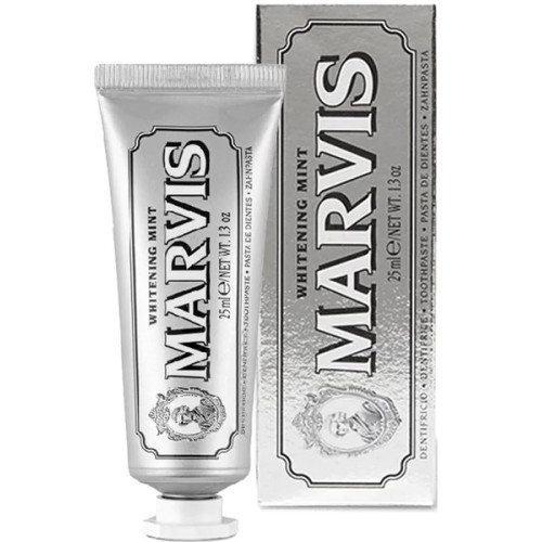 Зубна паста відбілювальна "М'ята" Marvis Whitening Mint Toothpaste 25 мл.