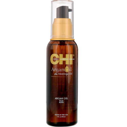 Відновлювальне масло для волосся CHI Argan Oil plus Moringa Oil 89 мл.