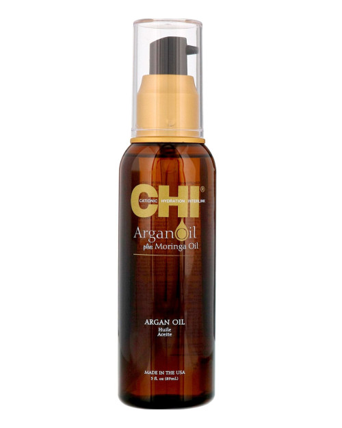 Відновлювальне масло для волосся CHI Argan Oil plus Moringa Oil 89 мл.