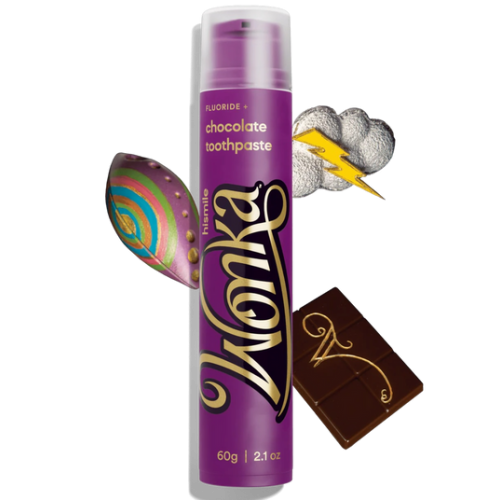 Зубна паста зі смаком шоколаду Hismile Wonka Chocolate Toothpaste 60g