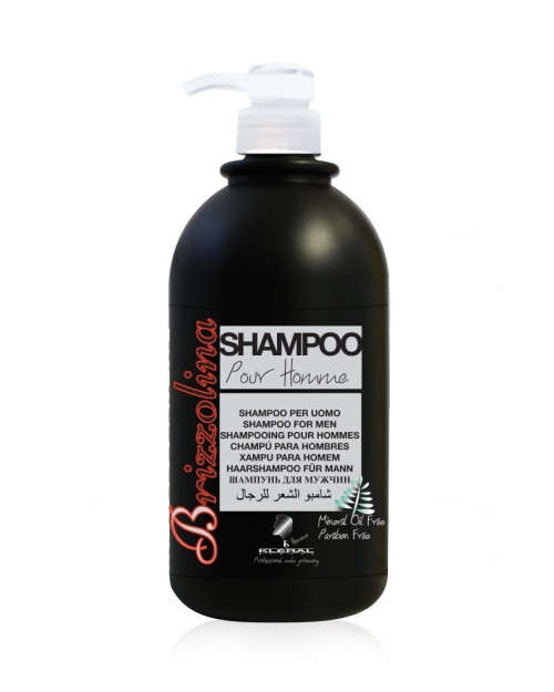 Шампунь для волосся чоловічий Kleral System Brizzolina Shampoo 1000 мл.
