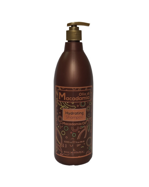 Шампунь "Зволожувальний" з олією макадамії Kleral System Olio Di Macadamia Hidrating Shampoo 1000 мл.