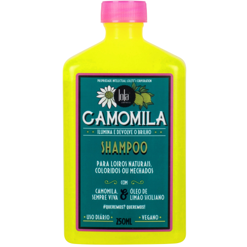 Шампунь для догляду за блондом LOLA Camomila Shampoo 250 мл