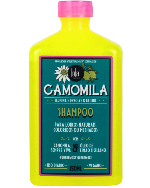 Шампунь для догляду за блондом LOLA Camomila Shampoo 250 мл